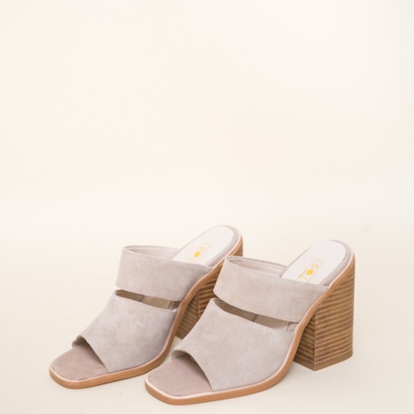 Sol Sana Shoes - Sol-Sana Dice Mule Taupe Suede